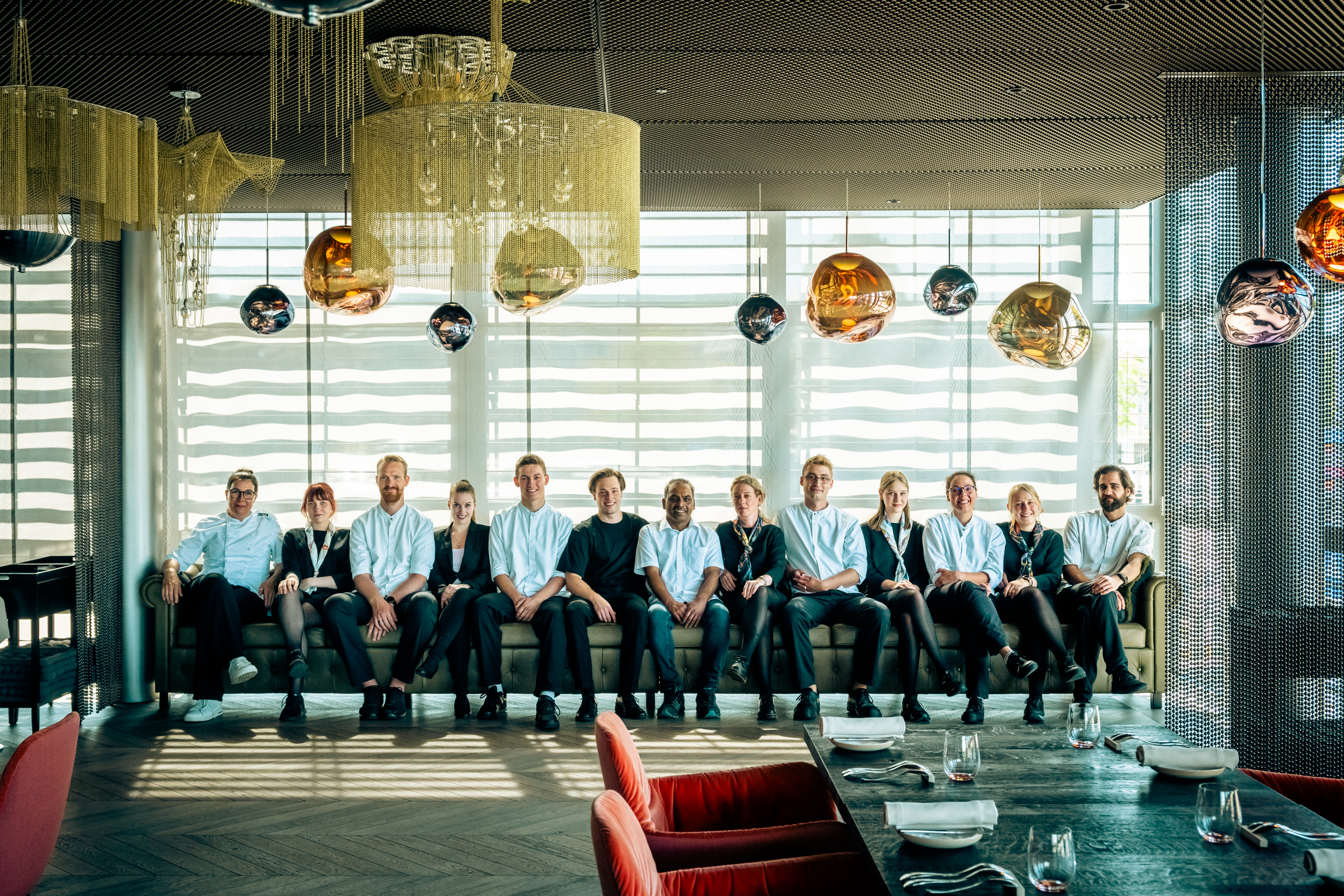 Restaurant Lucide Team mit Michèle Meier